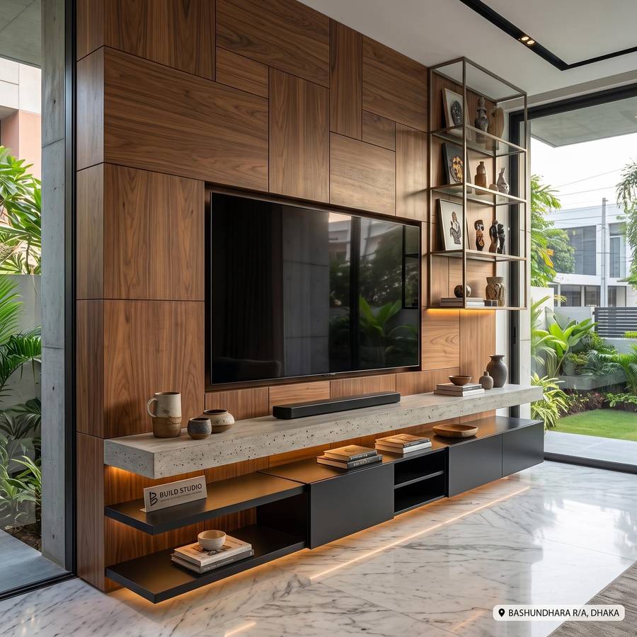Open-Plan Living detail